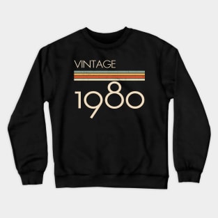 Vintage Classic 1980 Crewneck Sweatshirt